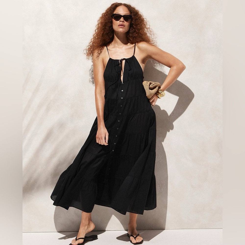 J. Crew Women’s Tiered cotton voile dress
